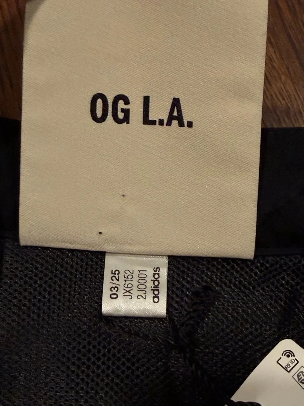 Adidas OG LA Motor Ave Racer Jacket Black Reflective unisex Size XL JX6152 $330